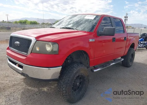 2007 Ford F-150 Xlt z USA, uszkodzony, nr VIN 1FTRW12W47F820224